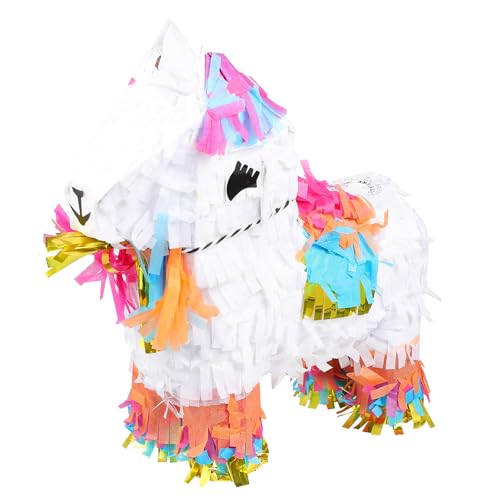 VICASKY Pinata-Box, Einhorn-Geburtstagsdekorationen, große Piñata, Geburtstagsparty-Spiel, kleiner Hund, Pinata für Partyspiel, Dekorationen, Einhorn-Piñata für Papier, bunt VICASKY Pinata-Box, Einhorn-Geburtstagsdekorationen, große Piñata, Geburtstagsparty-Spiel, kleiner Hund, Pinata für Partyspiel, Dekorationen, Einhorn-Piñata für Papier, bunt von VICASKY
