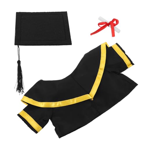 VICASKY Plüschbär Abschlusskostüm Set mit Mütze Schal und Großes Stofftier Outfit für Feierliche Anlässe und Schulanfang VICASKY Plüschbär Abschlusskostüm Set mit Mütze Schal und Großes Stofftier Outfit für Feierliche Anlässe und Schulanfang von VICASKY