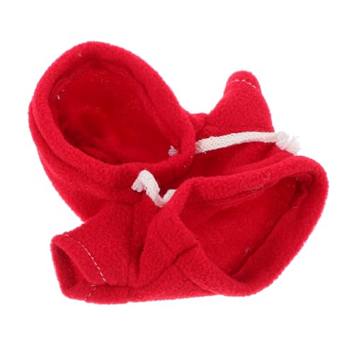 VICASKY Plüschbärenkleidung Kleinkindspielzeug Kätzchen Tierspielzeug Plüschbär Kleidung Hoodie für Plüschtiere Babykleidung für Puppen Kleidung für Plüschpuppen Stoff rot VICASKY Plüschbärenkleidung Kleinkindspielzeug Kätzchen Tierspielzeug Plüschbär Kleidung Hoodie für Plüschtiere Babykleidung für Puppen Kleidung für Plüschpuppen Stoff rot von VICASKY