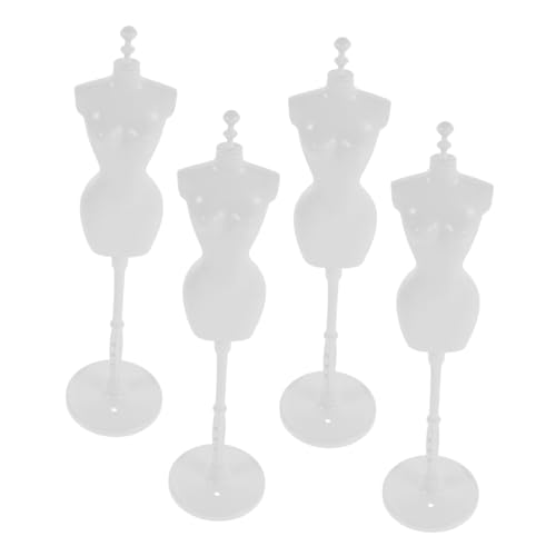 VICASKY 6-teiliger Mini-puppenschaufensterpuppenständer Mit Abnehmbarem Skelett Zum Anziehen Modeschauen Und Schneidern VICASKY 6-teiliger Mini-puppenschaufensterpuppenständer Mit Abnehmbarem Skelett Zum Anziehen Modeschauen Und Schneidern von VICASKY