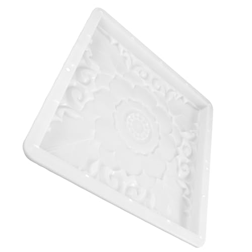 VICASKY Quadratische Betonpflasterform Chinesischer Stil Gartenweg Mould Wiederverwendbar Kunststoff Modellierwerkzeug für Gartendekoration und DIY Trittsteine VICASKY Quadratische Betonpflasterform Chinesischer Stil Gartenweg Mould Wiederverwendbar Kunststoff Modellierwerkzeug für Gartendekoration und DIY Trittsteine von VICASKY
