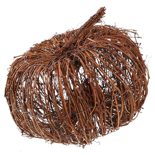 VICASKY Rattan Kürbis Dekoration Realistisches Kürbisornament für Halloween für Zuhause Wohnzimmer Schlafzimmer für Freunde und Familie VICASKY Rattan Kürbis Dekoration Realistisches Kürbisornament für Halloween für Zuhause Wohnzimmer Schlafzimmer für Freunde und Familie von VICASKY