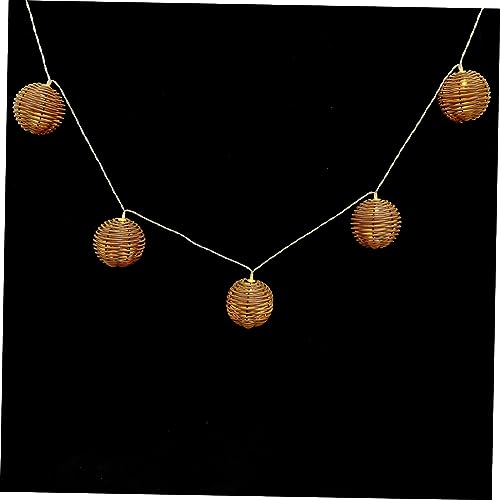 VICASKY Rattan-lichterketten Für Den Innenbereich – Braune Lichterkette -lichterkette Zur Dekoration Partybeleuchtung VICASKY Rattan-lichterketten Für Den Innenbereich – Braune Lichterkette -lichterkette Zur Dekoration Partybeleuchtung von VICASKY