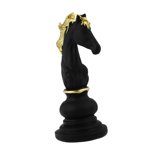 VICASKY Resin Dekoration Tisch Ornament Lifelike Harz Skulptur Schachfigur Heimdeko Büro Desktop Schmuck Robust und Elegant VICASKY Resin Dekoration Tisch Ornament Lifelike Harz Skulptur Schachfigur Heimdeko Büro Desktop Schmuck Robust und Elegant von VICASKY