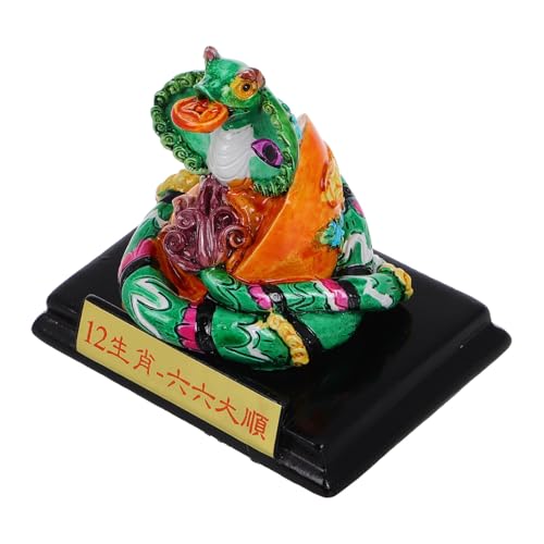 VICASKY Schlange Jahr Sternzeichen Ornament Harz Chinesische Neue Jahr Schlange Figur Dekoration Für Party VICASKY Schlange Jahr Sternzeichen Ornament Harz Chinesische Neue Jahr Schlange Figur Dekoration Für Party von VICASKY