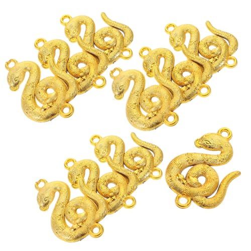 VICASKY Schlangen-Charms Charms Zur Schmuckherstellung 10 Stück Western-schlangen-Charms Schlüsselanhänger-Charms Für Projekte von VICASKY