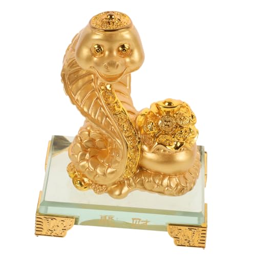 VICASKY Schlangenförmiges Modell Tischdekoration für Chinesische Neujahr Stabile und Langlebige Schlangenstatue Ornament für Heimbüro VICASKY Schlangenförmiges Modell Tischdekoration für Chinesische Neujahr Stabile und Langlebige Schlangenstatue Ornament für Heimbüro von VICASKY