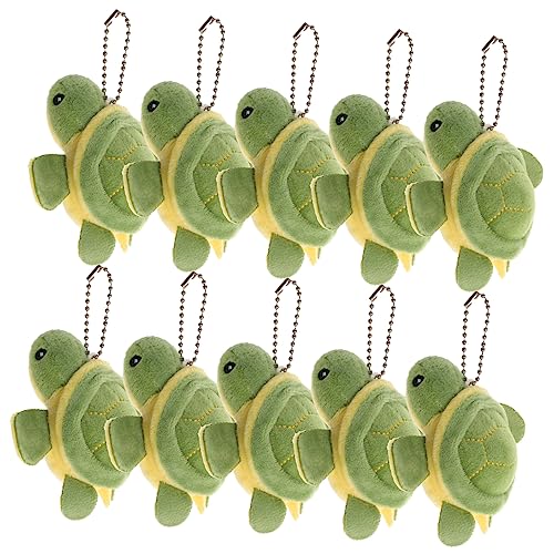 VICASKY Schöner Plüsch-schildkröten- Stofftier-schlüsselanhänger Für Gepäcktaschen Und Schlüsselanhänger Zufälliger Stil VICASKY Schöner Plüsch-schildkröten- Stofftier-schlüsselanhänger Für Gepäcktaschen Und Schlüsselanhänger Zufälliger Stil von VICASKY