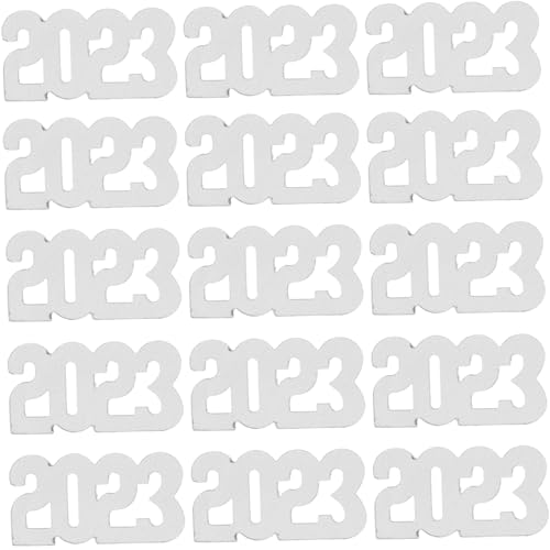 VICASKY Silbrige Konfetti Streudeko für Neujahrsparty Tischdeko Glänzend PVC Party Favors Sicher und Vielseitig für Dekoration und Basteln VICASKY Silbrige Konfetti Streudeko für Neujahrsparty Tischdeko Glänzend PVC Party Favors Sicher und Vielseitig für Dekoration und Basteln von VICASKY