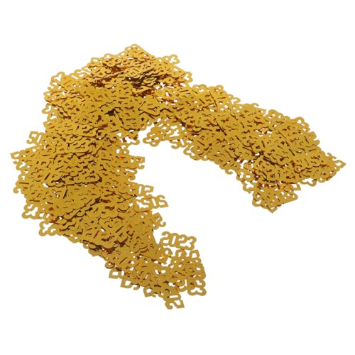 VICASKY Silvester Konfetti Gold Metallic Tischkonfetti Party Dekoration Glänzend für Neujahrsfeier und Festtagsdeko VICASKY Silvester Konfetti Gold Metallic Tischkonfetti Party Dekoration Glänzend für Neujahrsfeier und Festtagsdeko von VICASKY