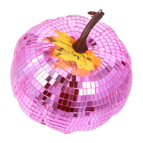 VICASKY Spiegelflächen Kürbis Disco Ball Statue für Halloween und Feiern Robuste Deko für Partys und Zuhause VICASKY Spiegelflächen Kürbis Disco Ball Statue für Halloween und Feiern Robuste Deko für Partys und Zuhause von VICASKY