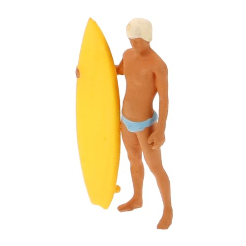 VICASKY Surfer Junge Miniatur Figur Strand Deko Sand Tray Puppenhaus Zubehör für Kreative Strandparty Szenen und Tischdekoration VICASKY Surfer Junge Miniatur Figur Strand Deko Sand Tray Puppenhaus Zubehör für Kreative Strandparty Szenen und Tischdekoration von VICASKY