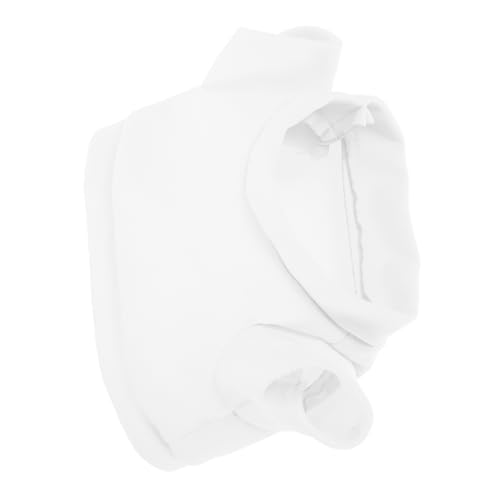 VICASKY Teddybär-Kleidung Bärenkleidungsanzug ausgestopfte Bärenkleidung DIY-Puppen-T-Shirt Machen Sie Ihre eigene Puppenkleidung Plüschtierpullover Puppenshirt Bären-T-Shirt Stoff Weiß von VICASKY