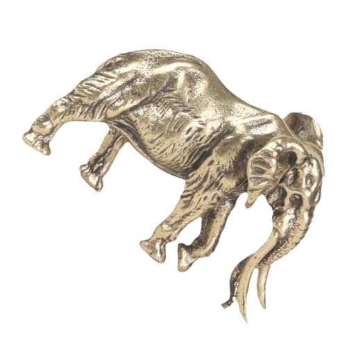 VICASKY Tischdekoration Elefant aus Messing Handgefertigte Tierfigur für Hochwertige Elefantenskulptur für Zuhause und Büro Deko Accessoire VICASKY Tischdekoration Elefant aus Messing Handgefertigte Tierfigur für Hochwertige Elefantenskulptur für Zuhause und Büro Deko Accessoire von VICASKY