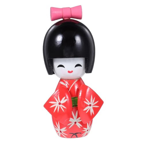 VICASKY Traditionelle Japanische Kimono Puppen Holzfiguren für Heimdekoration und Sammlerstücke Einzigartiges für Asiatische Kultur Enthusiasten und Mädchen Teiliges VICASKY Traditionelle Japanische Kimono Puppen Holzfiguren für Heimdekoration und Sammlerstücke Einzigartiges für Asiatische Kultur Enthusiasten und Mädchen Teiliges von VICASKY