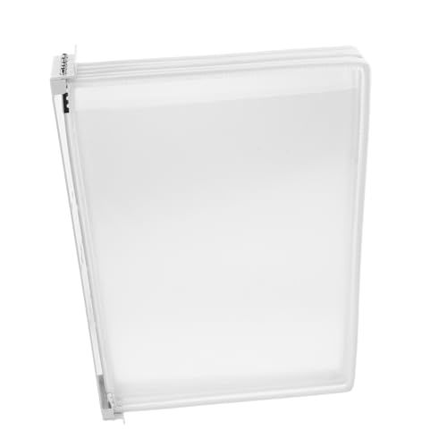 VICASKY Wandmontierter Aktenhalter Seiten Flip Display für Dokumente Platzsparender Wand Organizer Einfach Zugänglicher Ordnerhalter für Büro und von VICASKY