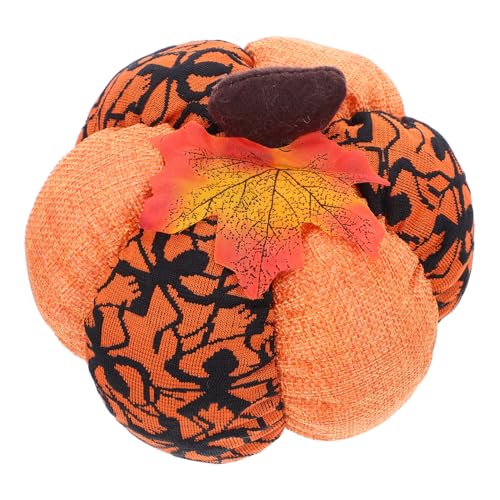VICASKY Weiche Stoff Pumpkins mit Lachendem Gesicht Gefüllt mit Langlebiger PP Baumwolle Dekorative Halloween Dekoration für Erntedankfest Tischmitte und Festliche Herbst Partygestaltung VICASKY Weiche Stoff Pumpkins mit Lachendem Gesicht Gefüllt mit Langlebiger PP Baumwolle Dekorative Halloween Dekoration für Erntedankfest Tischmitte und Festliche Herbst Partygestaltung von VICASKY