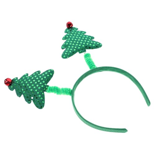 VICASKY Weihnachtlicher Haarreif mit Miniatur Christbaum Leichter und Strapazierfähiger Kopfschmuck für Festliche Anlässe für Partys und Familienfeiern für Mädchen und Frauen von VICASKY