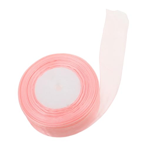 VICASKY Yards Transparent Organza Geschenkband für Hochzeitsdekoration Diy Bastelprojekte Blumensträuße Verpackung von Geschenken Leicht zu Verarbeiten Design von VICASKY