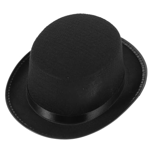 VICASKY Zauberhut party sachen party supplies rollenspiele Leichtgewichtiger Hut entzückende Beschwörungskappen Partyhut zaubern Rand zauberkappen Requisiten beschwören Stoff Black von VICASKY