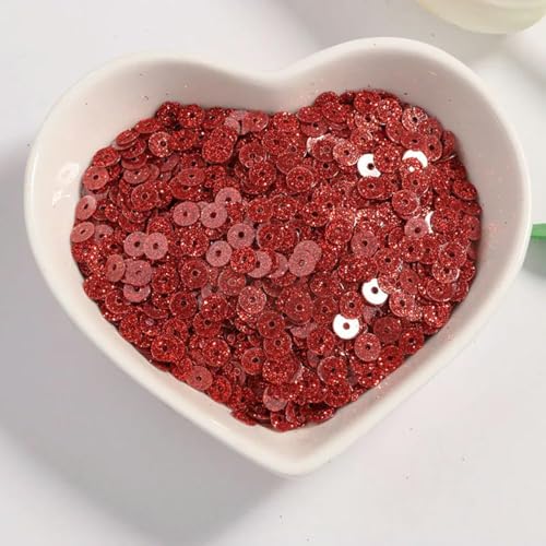 VICIYOO 10 g/Packung, 4 mm, glitzernd, flach, rund, lose Pailletten mit Pailletten, zum Nähen, für Hochzeitsdekoration, Basteln, Scrapbook, DIY-Zubehör VICIYOO 10 g/Packung, 4 mm, glitzernd, flach, rund, lose Pailletten mit Pailletten, zum Nähen, für Hochzeitsdekoration, Basteln, Scrapbook, DIY-Zubehör von VICIYOO