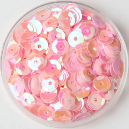 VICIYOO 10 g 4 mm 5 mm 6 mm Pailletten PVC Runde Tasse Pailletten Pailletten Nähen Hochzeit Handwerk Frauen Kleidungsstücke Zubehör von VICIYOO