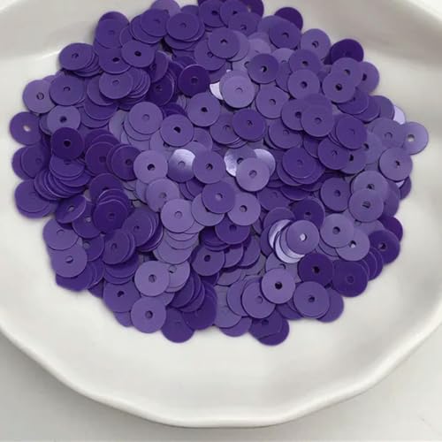 VICIYOO 10 g einfarbige 4 mm 6 mm Flache PVC-Pailletten, Glitzer-Pailletten für Kleidung, Hüte, Schuhe, DIY, Basteln, handgefertigtes Accessoire VICIYOO 10 g einfarbige 4 mm 6 mm Flache PVC-Pailletten, Glitzer-Pailletten für Kleidung, Hüte, Schuhe, DIY, Basteln, handgefertigtes Accessoire von VICIYOO