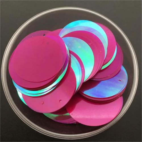 VICIYOO 10 mm, 15 mm, 20 mm, 25 mm, 30 mm, PVC, flach, rund, lose Pailletten, Pailletten, Nähen, Hochzeit, Bastelzubehör mit 1 Seitenloch VICIYOO 10 mm, 15 mm, 20 mm, 25 mm, 30 mm, PVC, flach, rund, lose Pailletten, Pailletten, Nähen, Hochzeit, Bastelzubehör mit 1 Seitenloch von VICIYOO