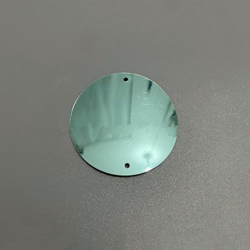 VICIYOO 100-500 stücke 50mm Große Runde Laser PVC Pailletten 2 Loch Paillette Nähen Hochzeit Tuch Pailletten Dekor von VICIYOO