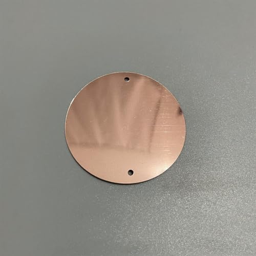 VICIYOO 100-500 stücke 50mm Große Runde Laser PVC Pailletten 2 Loch Paillette Nähen Hochzeit Tuch Pailletten Dekor von VICIYOO