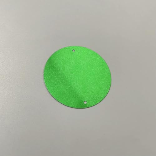 VICIYOO 100-500 stücke 50mm Große Runde Laser PVC Pailletten 2 Loch Paillette Nähen Hochzeit Tuch Pailletten Dekor von VICIYOO