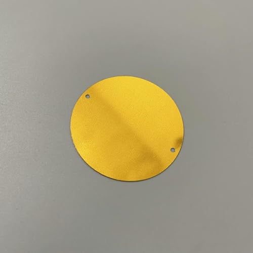 VICIYOO 100-500 stücke 50mm Große Runde Laser PVC Pailletten 2 Loch Paillette Nähen Hochzeit Tuch Pailletten Dekor von VICIYOO