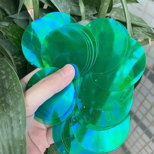 VICIYOO 1000 Gramm 20/30/40/50/77mm Runde Transparent PVC Pailletten Pailletten Nähen Hochzeit Zubehör DIY Anhänger von VICIYOO