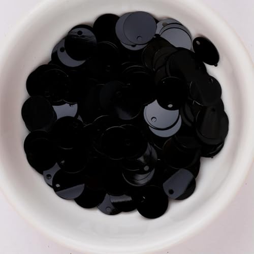 VICIYOO 20 g 10 mm runde PVC-Pailletten mit Loch für handgefertigtes Nähen, Jäten, Partykleid, Taschenmaterial, DIY von VICIYOO