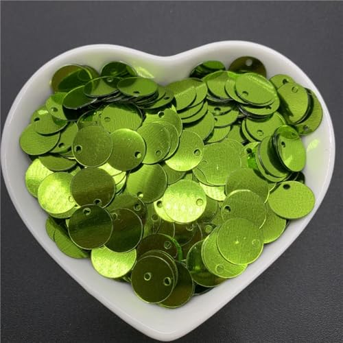 VICIYOO 400 Stücke 10mm Pailletten Mit 1 Seitenloch PVC Flache Runde Lose Pailletten Pailletten Nähen Handwerk DIY Scrapbooking Anhänger von VICIYOO