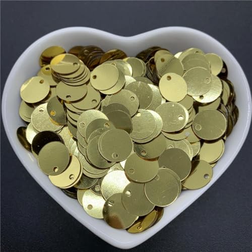 VICIYOO 400 Stücke 10mm Pailletten Mit 1 Seitenloch PVC Flache Runde Lose Pailletten Pailletten Nähen Handwerk DIY Scrapbooking Anhänger VICIYOO 400 Stücke 10mm Pailletten Mit 1 Seitenloch PVC Flache Runde Lose Pailletten Pailletten Nähen Handwerk DIY Scrapbooking Anhänger von VICIYOO