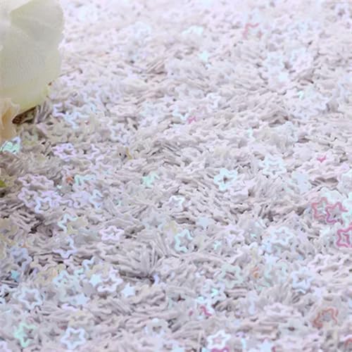 VICIYOO 4mm Hohlpailletten Nagelverzierungen Pailletten für Handwerk Handarbeit Dekor Füllen Glitter Star Paillette DIY VICIYOO 4mm Hohlpailletten Nagelverzierungen Pailletten für Handwerk Handarbeit Dekor Füllen Glitter Star Paillette DIY von VICIYOO