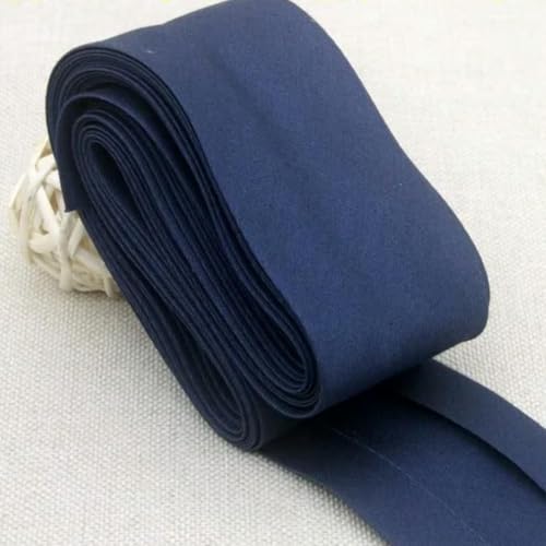 VICIYOO 5 Meter Baumwoll-Schrägband, Größe 4 cm Breite, Faltband, DIY, handgefertigtes Nähmaterial, Stoffband von VICIYOO