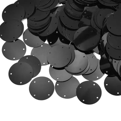 VICIYOO 50 g 4 Löcher Pailletten Flache Runde Lose Handwerk Paillette Nähen Kleidung Handtasche Dekoration DIY Zubehör 20mm/25mm/35mm von VICIYOO