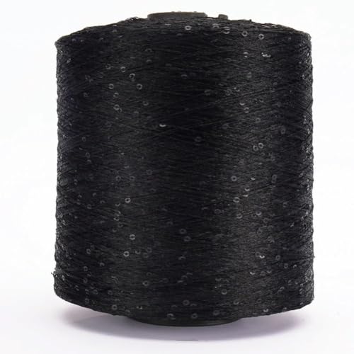 VICIYOO 500 g Glitzer-Fancy-Garn, Pailletten, Handhäkelgarn, Strickkleidung, Handarbeitsgarn mit Pailletten, Strickgarn, Handarbeitspailletten VICIYOO 500 g Glitzer-Fancy-Garn, Pailletten, Handhäkelgarn, Strickkleidung, Handarbeitsgarn mit Pailletten, Strickgarn, Handarbeitspailletten von VICIYOO