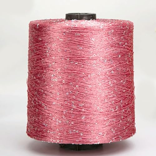 VICIYOO 500 g Glitzer-Fancy-Garn, Pailletten, Handhäkelgarn, Strickkleidung, Handarbeitsgarn mit Pailletten, Strickgarn, Handarbeitspailletten VICIYOO 500 g Glitzer-Fancy-Garn, Pailletten, Handhäkelgarn, Strickkleidung, Handarbeitsgarn mit Pailletten, Strickgarn, Handarbeitspailletten von VICIYOO