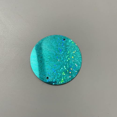 VICIYOO 50mm 100-500pc Big Laser Pailletten Doppel Loch Nähen Runde Pailletten Kleidersack Kleidung Decor DIY von VICIYOO
