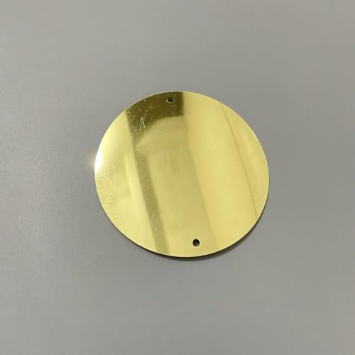 VICIYOO 80 mm große Pailletten, große, runde Pailletten mit 2 Löchern für Tanz, DIY, Hochzeitsdekoration, handgefertigt von VICIYOO