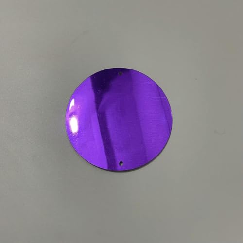 VICIYOO 80 mm große Pailletten, große, runde Pailletten mit 2 Löchern für Tanz, DIY, Hochzeitsdekoration, handgefertigt von VICIYOO
