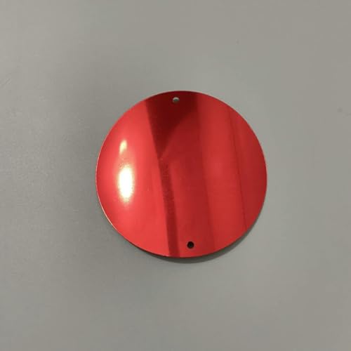 VICIYOO 80 mm große Pailletten, große, runde Pailletten mit 2 Löchern für Tanz, DIY, Hochzeitsdekoration, handgefertigt von VICIYOO