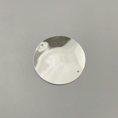 VICIYOO 80 mm große Pailletten, große, runde Pailletten mit 2 Löchern für Tanz, DIY, Hochzeitsdekoration, handgefertigt von VICIYOO