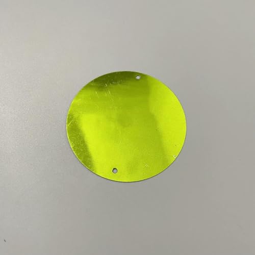 VICIYOO 80 mm große Pailletten, große, runde Pailletten mit 2 Löchern für Tanz, DIY, Hochzeitsdekoration, handgefertigt von VICIYOO