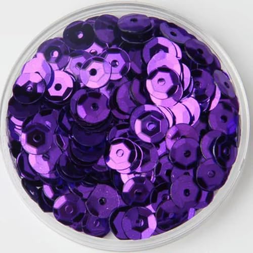 VICIYOO Cup-Pailletten, 4 mm, 5 mm, 6 mm, runde, lose Pailletten zum Basteln, Nähen, Dekoration, DIY-Zubehör, 20 g VICIYOO Cup-Pailletten, 4 mm, 5 mm, 6 mm, runde, lose Pailletten zum Basteln, Nähen, Dekoration, DIY-Zubehör, 20 g von VICIYOO