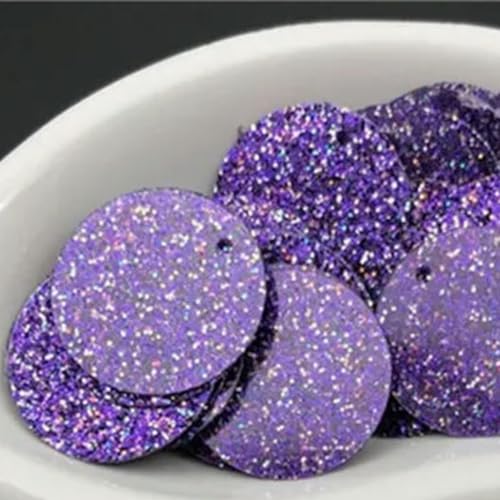 VICIYOO Pailletten, 20 mm, mit seitlichem Loch, glitzernd, flach, rund, lose Pailletten, zum Nähen, für Hochzeit, Dekoration, Basteln, Scrapbook, DIY-Zubehör VICIYOO Pailletten, 20 mm, mit seitlichem Loch, glitzernd, flach, rund, lose Pailletten, zum Nähen, für Hochzeit, Dekoration, Basteln, Scrapbook, DIY-Zubehör von VICIYOO