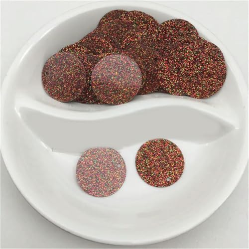 VICIYOO Pailletten, 20 mm, mit seitlichem Loch, glitzernd, flach, rund, lose Pailletten, zum Nähen, für Hochzeit, Dekoration, Basteln, Scrapbook, DIY-Zubehör VICIYOO Pailletten, 20 mm, mit seitlichem Loch, glitzernd, flach, rund, lose Pailletten, zum Nähen, für Hochzeit, Dekoration, Basteln, Scrapbook, DIY-Zubehör von VICIYOO